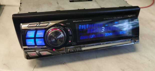 Alpine CDA-9853R + Ipod adapter