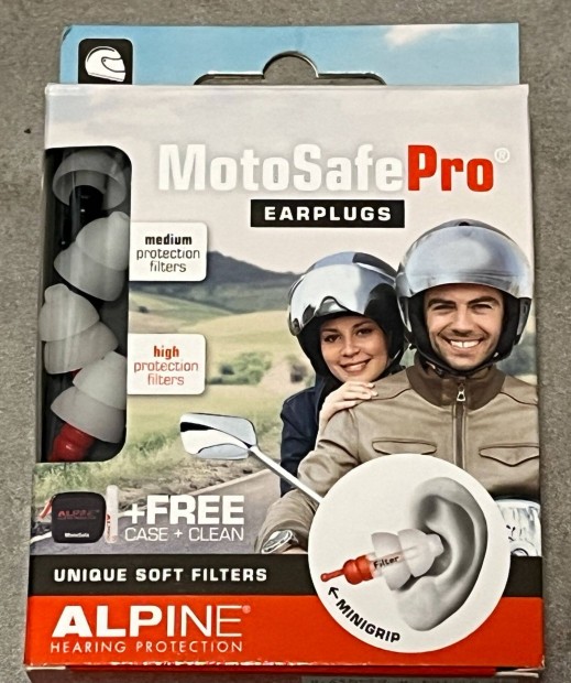 Alpine Motosafe Pro Fldugk motorozshoz hallsvd dupla szett