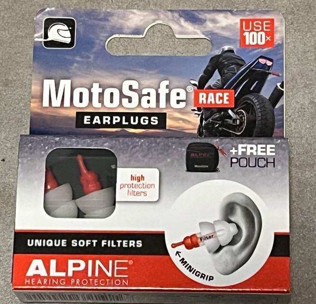 Alpine Motosafe Race motoros hallsvd fldugk + tok - Utols Szett