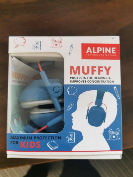 Alpine Muffy Kids zajszr fejhalgat - 5-16 ves korig