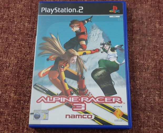 Alpine Racer 3 - Playstation 2 eredeti lemez ( 2500 Ft )