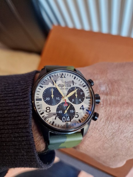 Alpine Startimer Pilot Chrono Quartz 