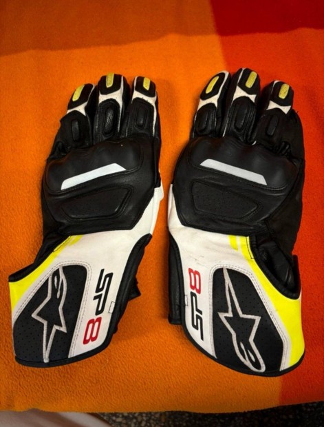 Alpinestars Keszty SP-8 V2 Fekete-Fehr-Fluosrga