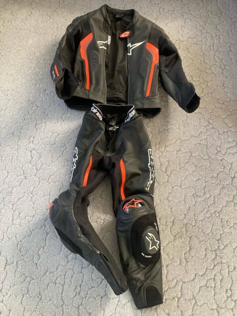 Alpinestars motoros bőrruha kétrészes 46-os méret