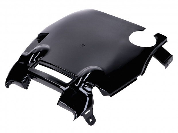 Alsó burkolat / fröccsenésvédő fekete fényes Yamaha Aerox, MBK Nitro 5