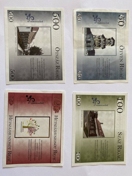 Alsmocsoldi helyi bankjegyek