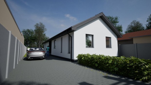 Als�n�medi, k�zpont k�zeli utca, 137 m2-es, csal�di h�z, 4 szob�s