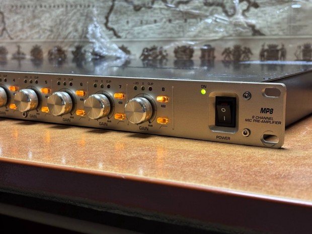 Alto Esotar MP8 Professional Mic Pre Amplifier Mikrofon elfok