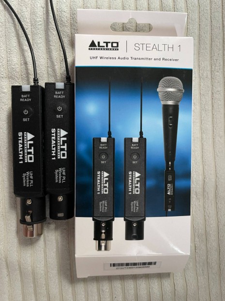 Alto Professional Stealth1 hordozhat mono UHF rendszer