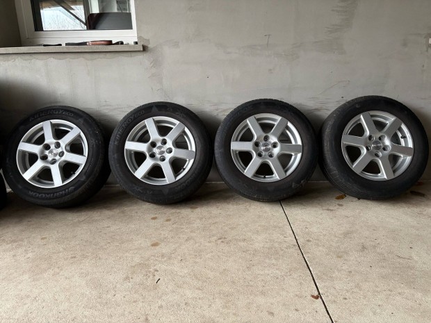 Aluett 5x114.3 15" alufelnik nyri gumikkal olcsn