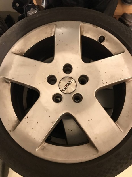 Alufelni 17" 5x112 nyrigumikkal