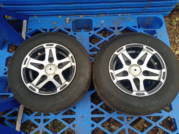 Alufelni 195/55 R10C utánfutó kerék felni 5×112
