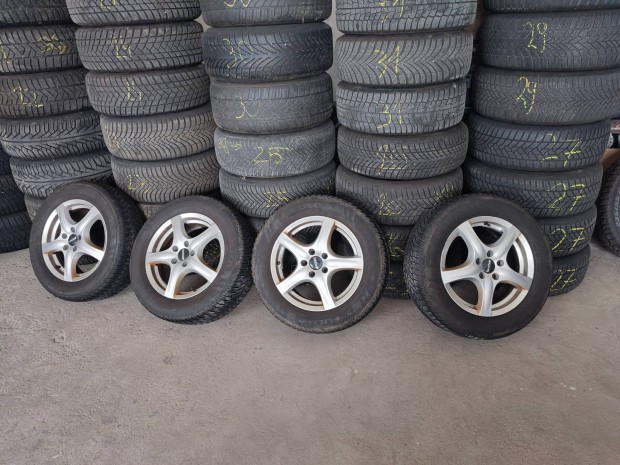 Alufelni 5x108, 16 coll, 215/60 r16 jszer tli gumival 