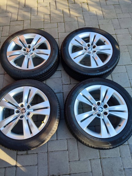Alufelni 5x112 Skoda gy�ri �jszer� garnit�ra 18"
