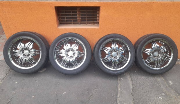 Alufelni 5x114,3 / 5x120 Gumi 275/45 r20 20 coll 20x8,5