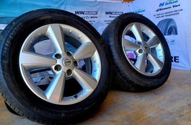 Alufelni Gyári Nissan Qashqai Renault Daster 5x114.3 215/60r17 nyári