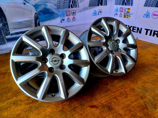 Alufelni Gyri Opel Astra Zafira Vectra Meriva stb 5x110 6.5x16 et37