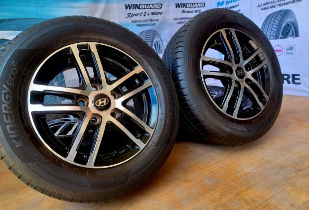 Alufelni Hyundai Kia 5x114.3 195/65r15 nyári garnitúra