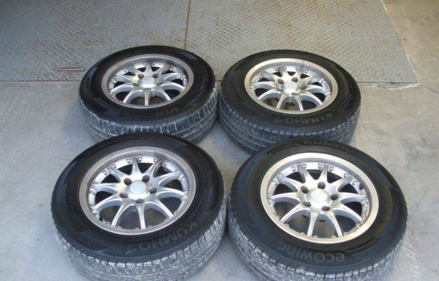 Alufelni Kumho nyári gumival (Renault/Dacia) 205/65/R15 (külön is!)