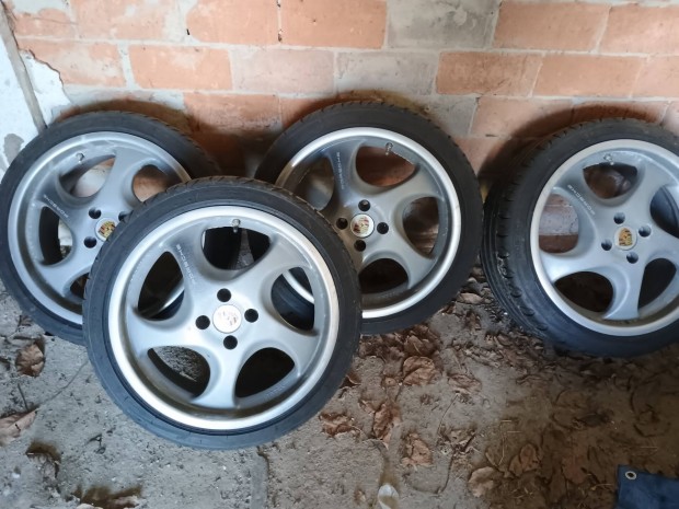 Alufelni, Porsche Replica 4*100, alig használt abroncsal