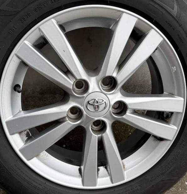 Alufelni alu felni Toyota gyari 16 5x114.3 ET39, 20 db Toyota csavar