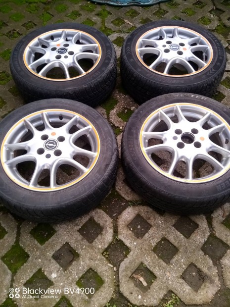 Alufelni garnitra Opel Irmscher 15 colos 4x100 tli gumival