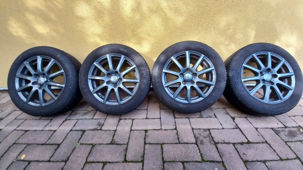 Alufelni garnítúra téligumival 205/55R16 5x114,3