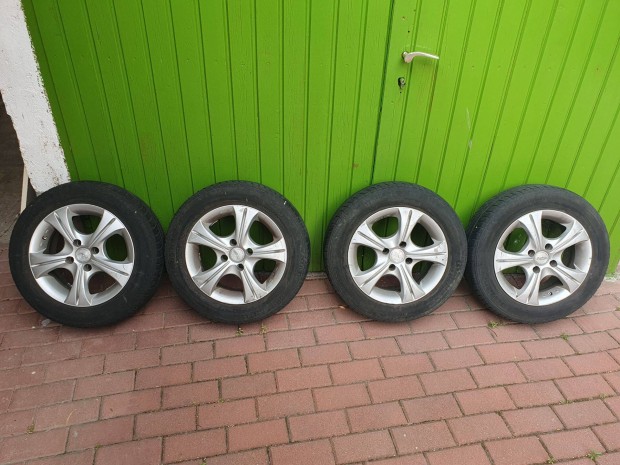 Alukerk, Alufelni 14 " , 14x6JJ ; 3/8 ET