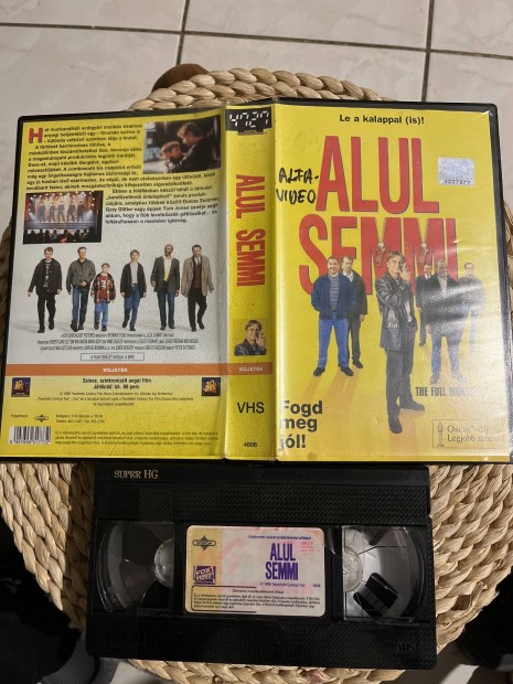 Alul semmi vhs film