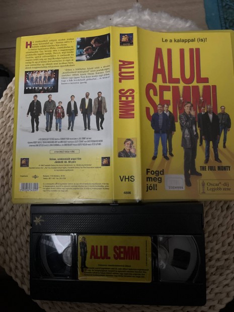 Alul semmi vhs film