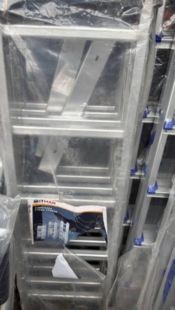 Aluminium Csuklós Állványos Létra 4x5 tagú 5,8 méter 1 tag 5 fokos