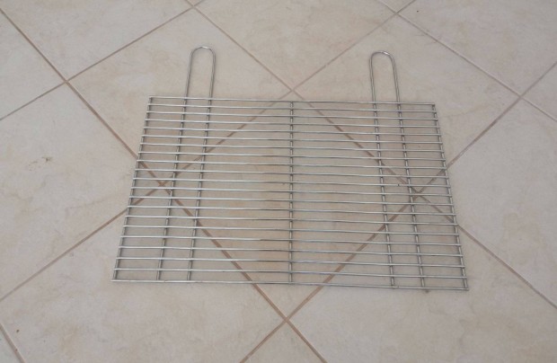 Aluminium grillrcs 60 x 40 ( 45 ) cm vastag - masszv - merev 2,5+ kg