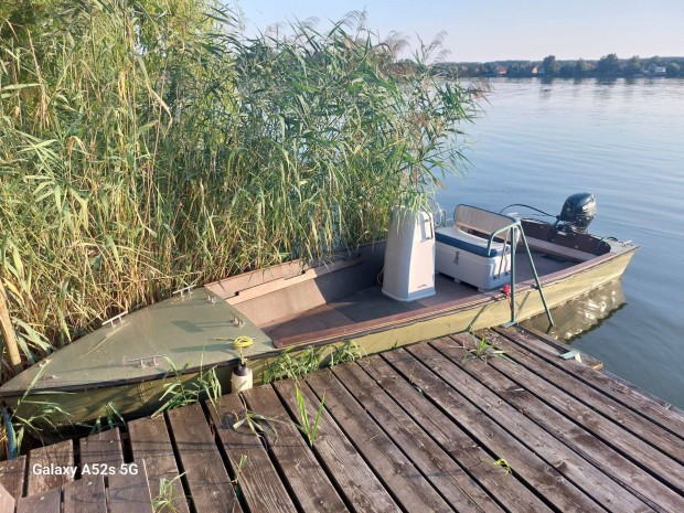 Alumnium rocs 6m-es, j, tvkaros, nindts, ngytem 20LE-s motor