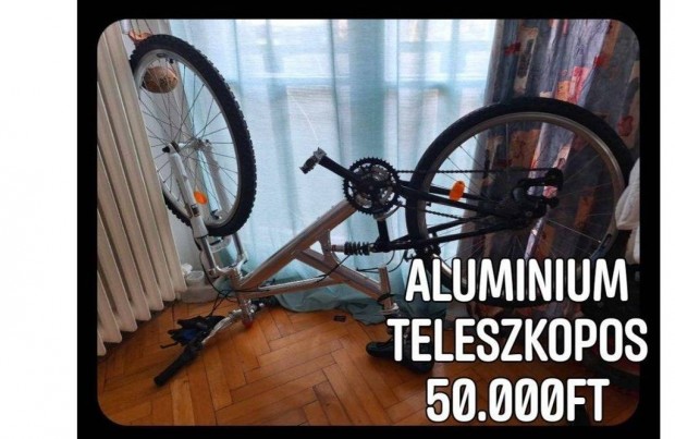 Aluminium teleszkopos bicikli