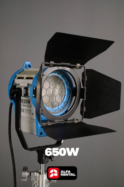 Alumotech Tungsten Fresnel filmes lámpák