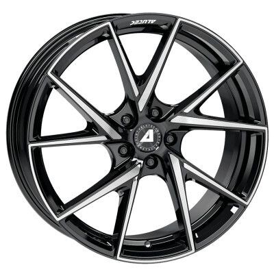 Alutec ADX01 Fényes fekete polírozott 7X17 5X114,3 ET40 CB70,1 |