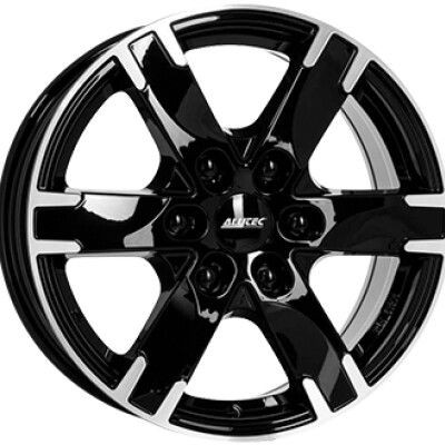 Alutec TITAN Fényes fekete polírozott 8X18 6X114,3 ET38 CB66,1 |