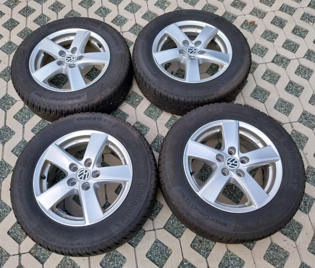 Alutec VW alufelni felni 5x112 15" 195/65 R15 tli gumival