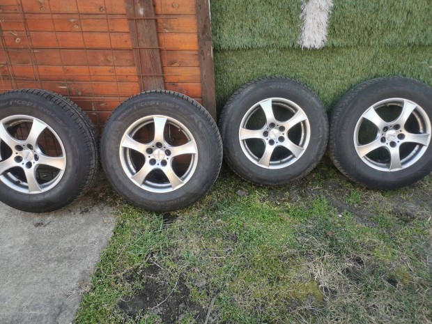 Alutec alufelni téli gumival 16"(5x114,3mm)