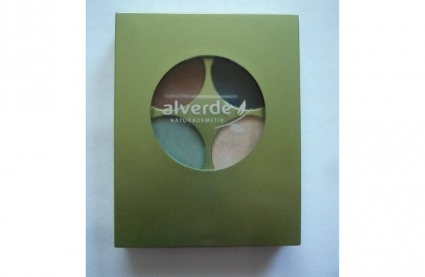 Alverde Naturkosmetik 4 darabos szemfestk