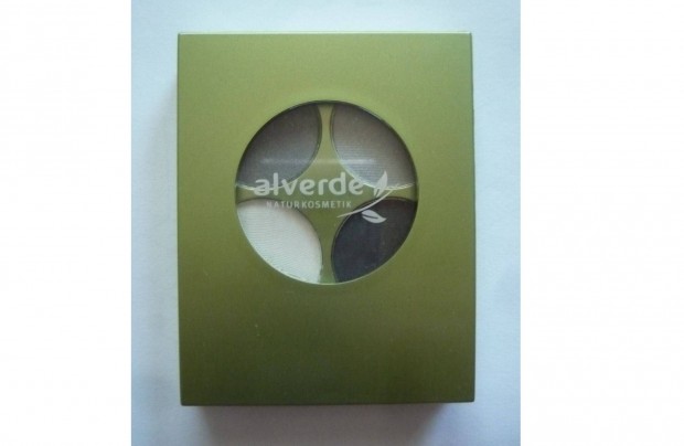 Alverde Naturkosmetik 4 darabos szemfestk