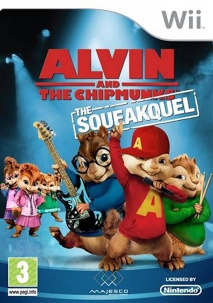 Alvin And The Chipmunks The Squeakuel Nintendo Wii jtk