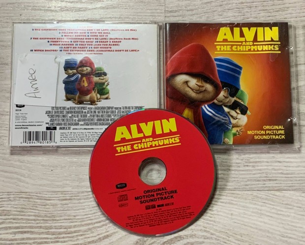 Alvin and the Chipmunks Filmezene CD