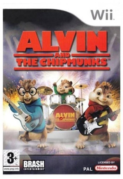 Alvin and the Chipmunks Nintendo Wii jtk