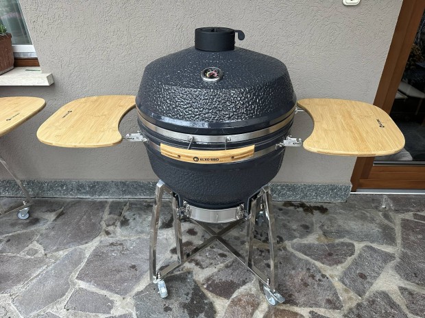 Alxo BBQ Kamado grill 65 cm Egyedi Szrke