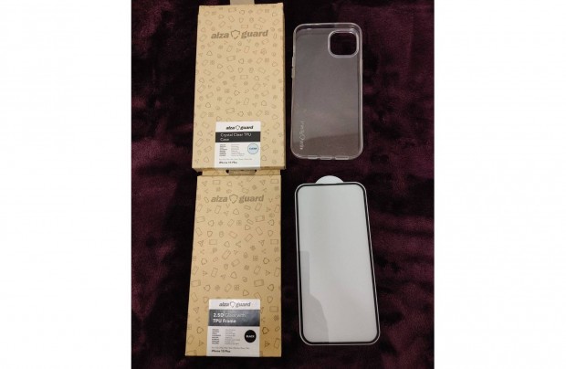 Alzaguard Apple Iphone 15 Plus telefon tok + kijelzvd