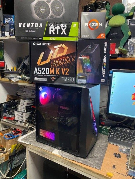 AmD - Ryzen5 - s Gamer - Pc1 - Elad /Rtx2060/ !!