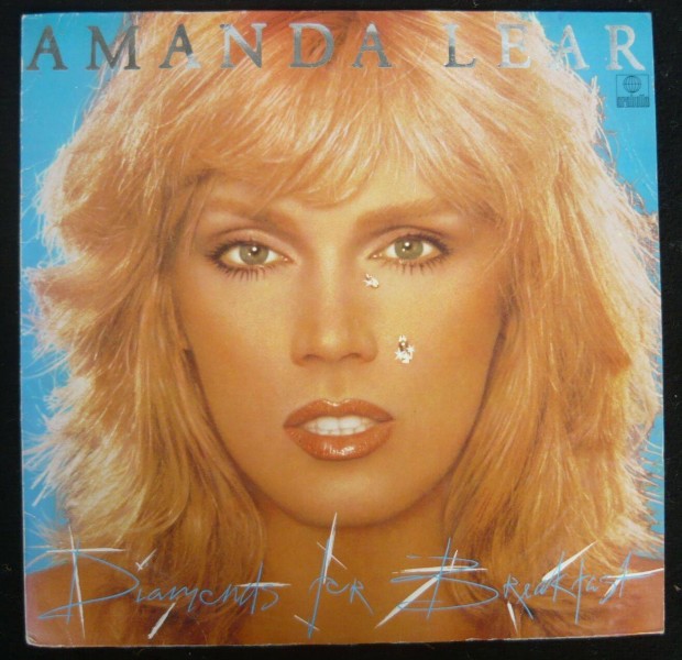 Amanda Lear nmet (3 db) s holland (1 db) nyoms LP-kollekci