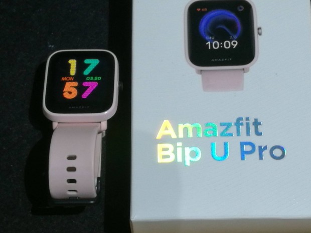Amazfit Bip U Pro okos ra Pink