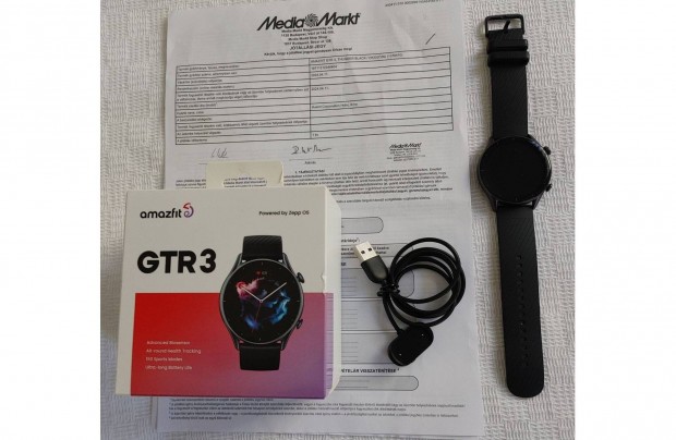 Amazfit GTR 3 Thunder Black okosra 46mm